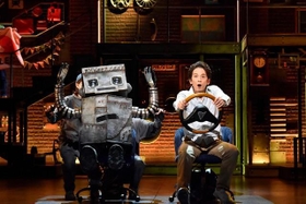 「ロボット・イン・ザ・ガーデン」のベンとタング（撮影：阿部章仁）