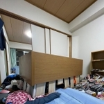 タンスが完全に寝ていた場所に…（マヒロッツォさん提供）