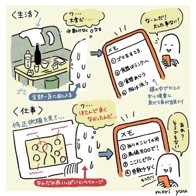 ツイッターで大きな反響を呼んだ投稿（画像提供：森優さん @0617Forest）