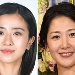 桑子真帆アナウンサー（右）と女優の黒島結菜