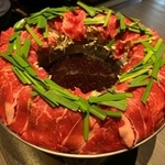 リース状の見た目もユニークな「炊き肉（牛）」