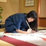 製作中の逢香さん