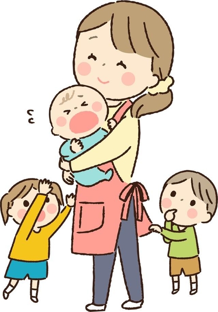 お母さんはたいへんなんです…（イメージ画像）