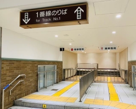 朝ラッシュ時以外は入れないJR神戸駅1番線