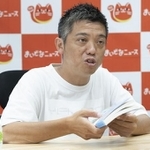 著書「野球の子」について語るかみじょうたけし