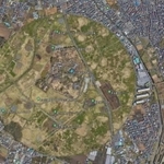 横浜市泉区「深谷通信所跡」 (C) Google