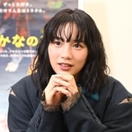 主演作「さかなのこ」について語るのんさん＝大阪市内（撮影・坂井萌香）