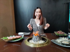 桜島が大噴火し、燃え上がる炎…赤塚さんのリアクション、最高です