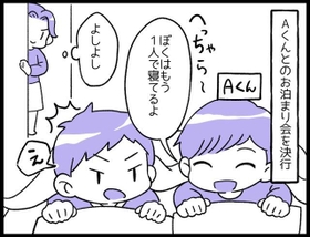 お友達とのお泊りで知った真実…