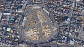 現在の名鉄自動車学校　(C) Google