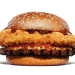 「ブッチャー・ダブルミートBBQチーズバーガー」