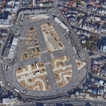 現在の名鉄自動車学校　(C) Google