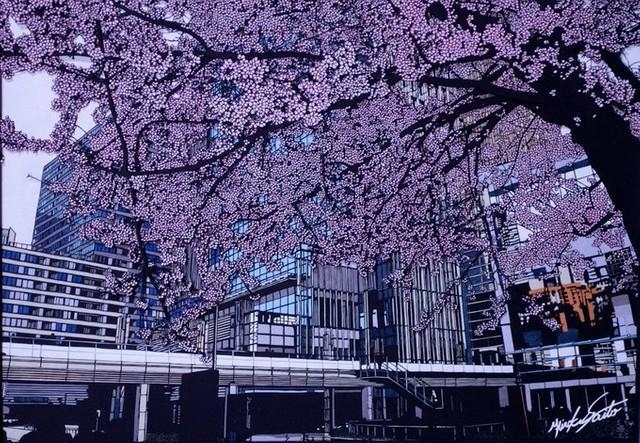 切り絵に見えない切り絵が話題 唯一無二の作品にSNS「頭で理解し