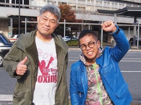 桂文鹿さん（左）と桂米紫さん（右）／撮影：ふじかわ陽子
