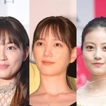 16社が起用した川口春奈さん、本田翼さん。15社が起用した今田美桜さん