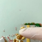 小さなクマさんがでてきました！！