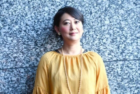 俳優業への思いを語った友近（撮影：磯部正和）