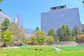 仙台市民の憩いの場、勾当台公園