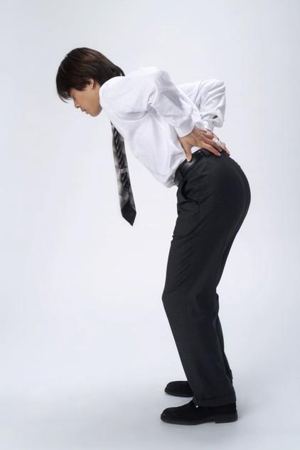 ぎっくり腰に注意して