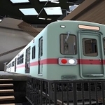 ３D鉄道車両５０００形（画像は西日本鉄道（株）提供）