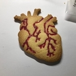 これが医学部生の作った"ハートのクッキー"（ばりぞうさん提供）