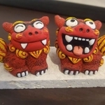 厄除けとして飾られるシーサーだが、「覚醒の儀式」をしなければ眠ったまま！？（いずれも提供写真）