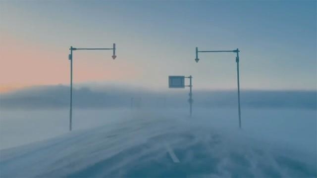 気がつけば、異界を走っているよう…？　画像提供：文坂（ふみさか）さん