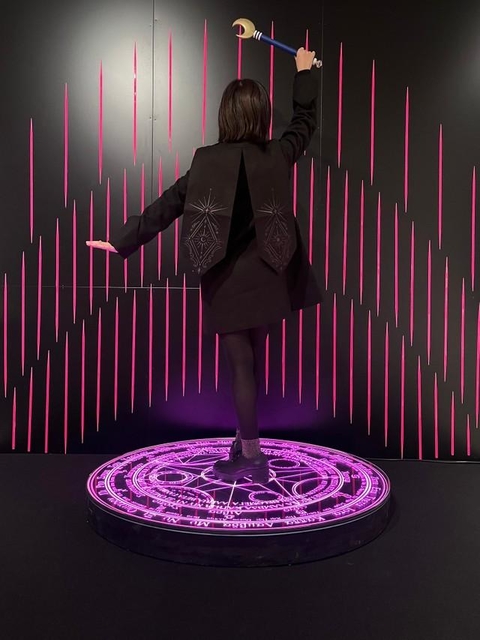 光る魔法陣でも写真が！？（提供）※イメージです
