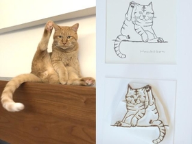 闘病の末、3歳で天国へ旅立った愛猫が創作の原点 「会いたくなるたび