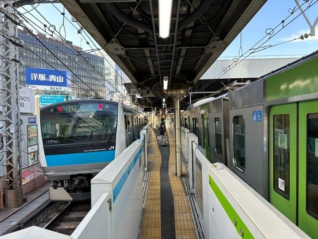 安心してください。狭いのはホームの端っこだけです（元ナイマネちゃんさん提供）