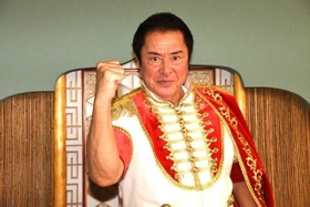 『風雲！たけし城』で攻撃隊長を務める谷隼人（撮影：磯部正和）