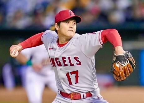 エンゼルス・大谷（提供・共同通信社）