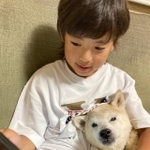昨年夏、SNSで大きな話題を集めた当時小学2年生の男の子が15歳の愛犬について調べた愛情あふれる自由研究が絵本に（しゅんくんのお父さん提供）