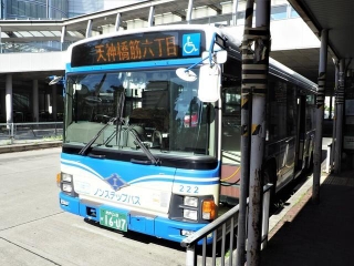 野田阪神前から中津経由の天六行き　
