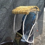 我が子を思う母の愛が作った公家風の子供乗せ自転車（もがママさん提供）