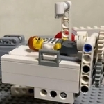 あのバリウム検査を完全再現したレゴ作品が話題（よしむらっくるさん提供）