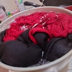 臭いの元になる菌を煮沸消毒！（やすのふさん提供）