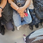 スパンコールが反射して一帯がミラーボール化（画像提供：Marleyさん）