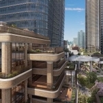 ブリティッシュ・スクール・イン東京の外観（©DBOX for Mori Building Co., Ltd. - Azabudai Hills) 