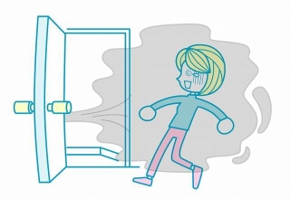 夫の部屋から異臭が！一体なにが… ※イラストはイメージ（poosan/stock.adobe.com）