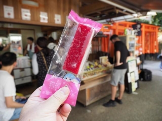 この夏、伏見稲荷で「1日500本も売れた」という謎のアイスバー