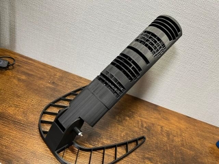 印刷と組み立てが完成したところ（提供：高校生の電子工作日記さん）