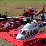 出番を待つ機体たち