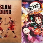 SLAM DUNK（Yunur/stock.adobe.com）／鬼滅の刃（beeboys/stock.adobe.com）