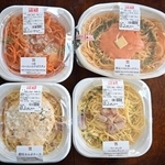 ４種類のコンビニパスタを食べ比べてみました