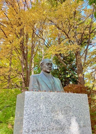 新渡戸稲造氏の銅像（提供：ICRA | いくらさん）