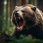 一度、人間の味を覚えたクマは…（Cavan/stock.adobe.com）※画像はAIで生成されたイメージです