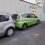 無断駐車が出られないよう封鎖した結果は…？（井草雅彦さん提供）