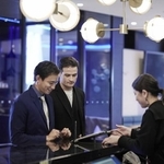 到着したらフロントでチェックイン。快適なステイのはじまりです（ザ ロイヤルパーク キャンバス 神戸三宮HPより）