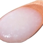離乳食を始めた頃は１０倍がゆをすり潰して滑らかに（提供：たまひよ（ベネッセコーポレーション））